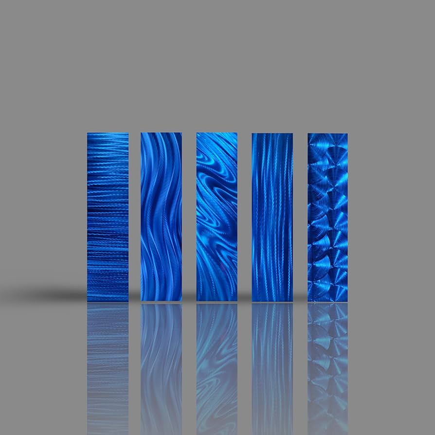 Amazon.com: Statements2000 Blue Metal Wall Sculptures